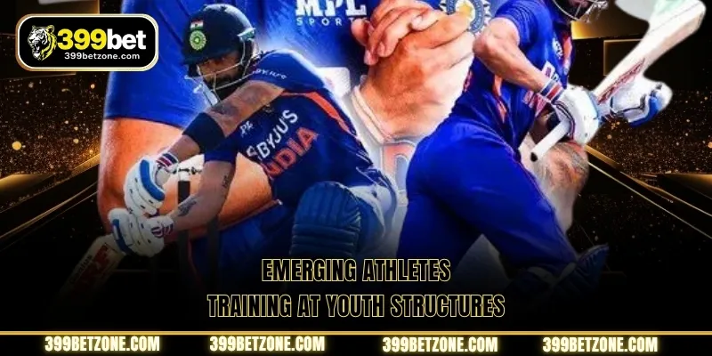 Emerging athletes training at youth structures