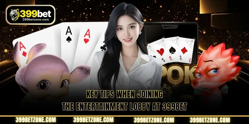 Key tips when joining the entertainment lobby at 399BET