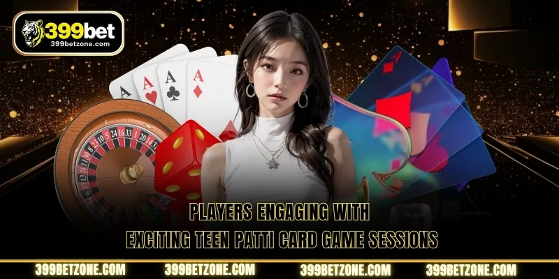 Players engaging with exciting Teen Patti card game sessions