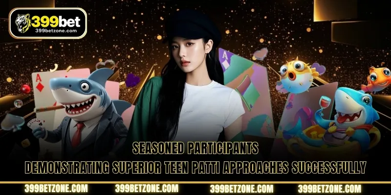 Seasoned participants demonstrating superior Teen Patti approaches successfully