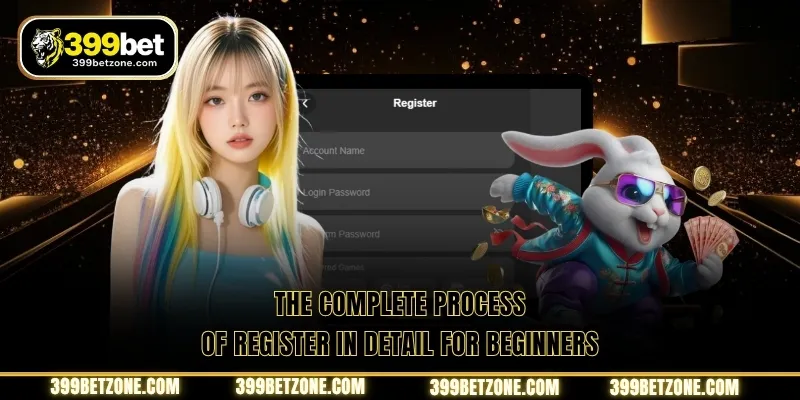 The complete process of Register in detail for beginners